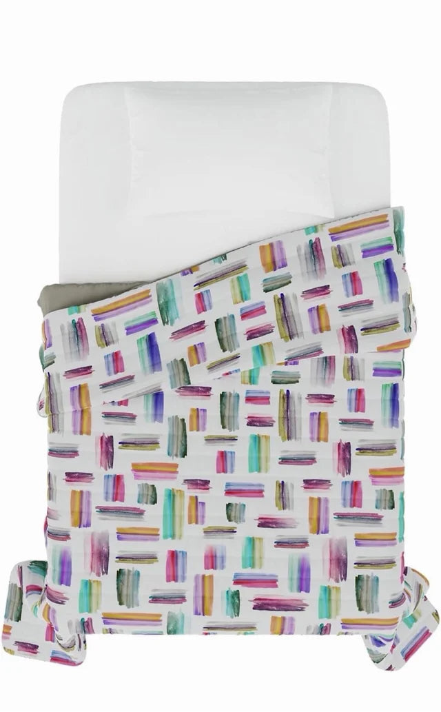 Colcha de Verano de Microfibra Fantasy – Multicolor (220 × 270 cm)