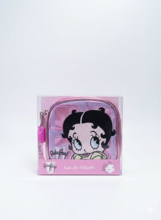 Baby Boop Set Cologne with Toiletry Bag and Lip Gloss NEW