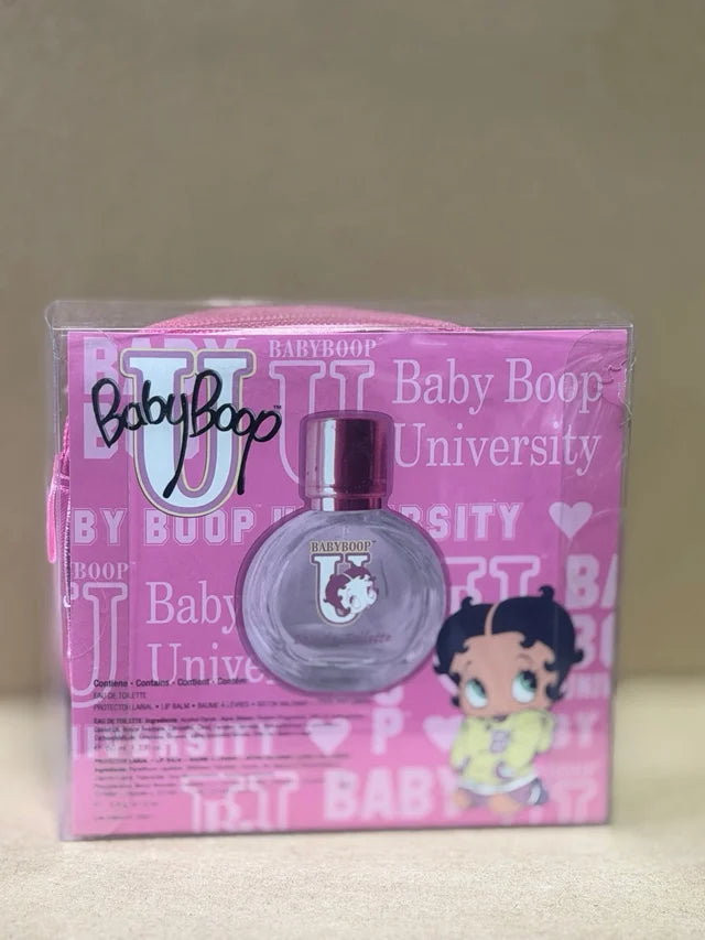 Set de Regalo Infantil Betty Boop – Eau de Toilette, Brillo de Labios y Neceser