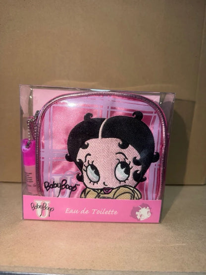 Set de Regalo Infantil Betty Boop – Eau de Toilette, Brillo de Labios y Neceser