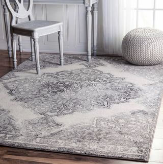 Alfombra Vintage nuLOOM Rosendo Gris (150 x 225 cm)