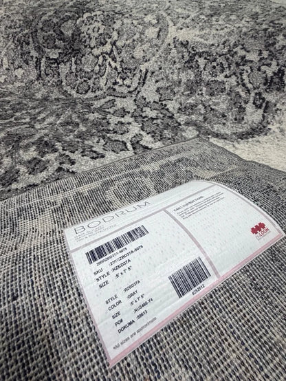 Alfombra Vintage nuLOOM Rosendo Gris (150 x 225 cm)
