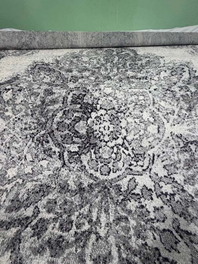 Alfombra Vintage nuLOOM Rosendo Gris (150 x 225 cm)
