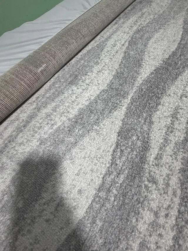 Alfombra Moderna Tristan con Diseño Ondulado (150 x 245 cm)