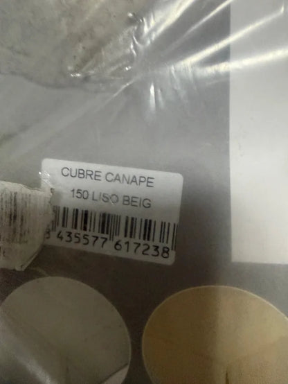Cubre Canapé con Fuelle Inglés – Beige (Cama de 150)