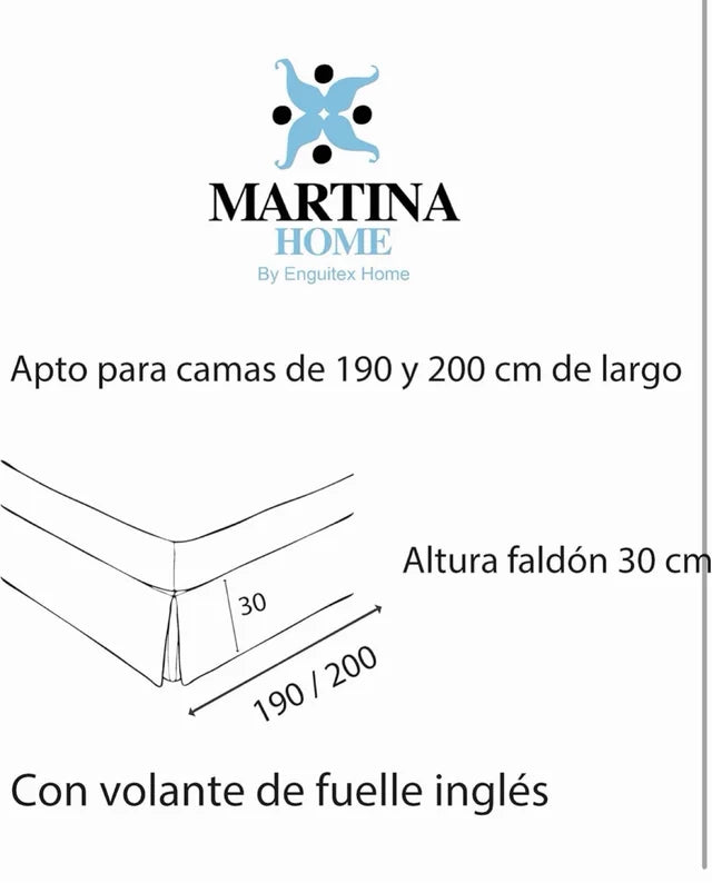 Cubre Canapé con Fuelle Inglés Martina Home (Modelo Canada) – Beige (Cama de 135)
