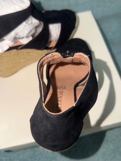 Espadrille Wedge Sandals size 39 NEW!