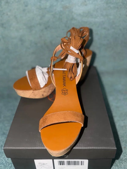 Camel Sandals 37 NEW!