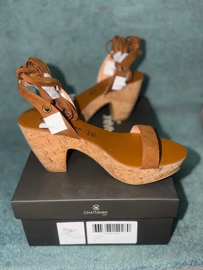 Camel Sandals 37 NEW!