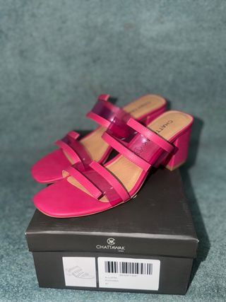 Fuchsia Sandals 41 NEW!