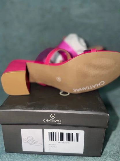 Fuchsia Sandals 41 NEW!