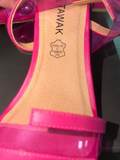 Fuchsia Sandals 41 NEW!