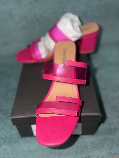 Fuchsia Sandals 41 NEW!
