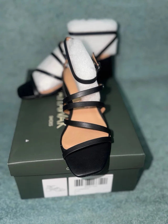 Black Sandals Size 36 NEW!