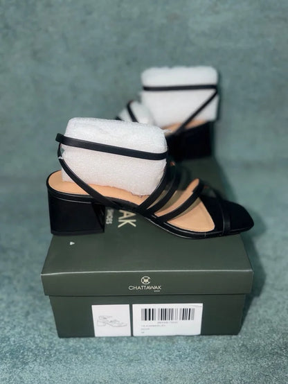 Black Sandals Size 36 NEW!