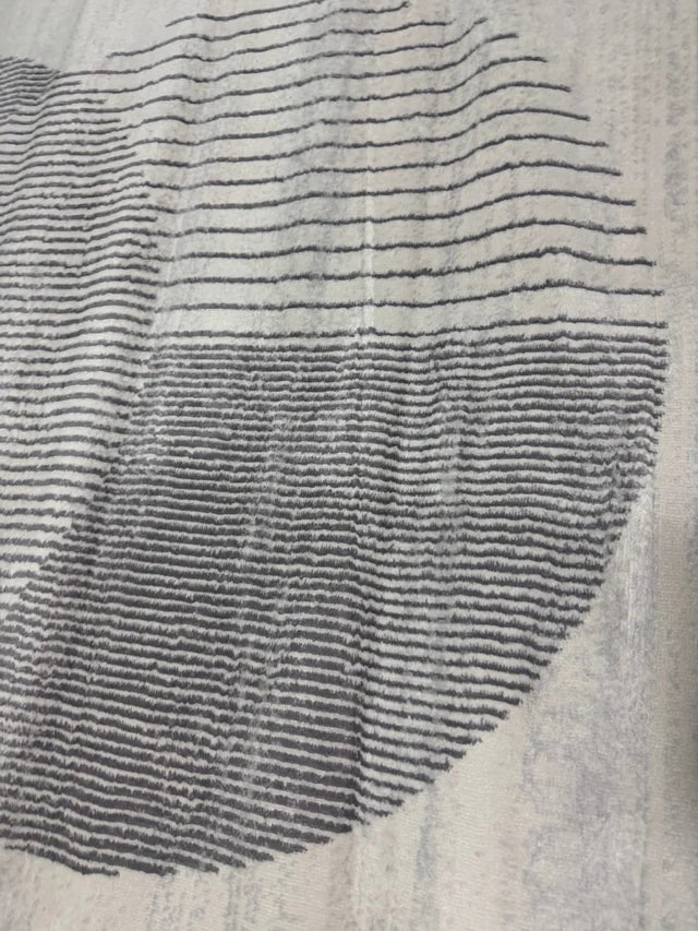 Alfombra Geométrica Abstracta Estilo Bohemio (160 x 215 cm)