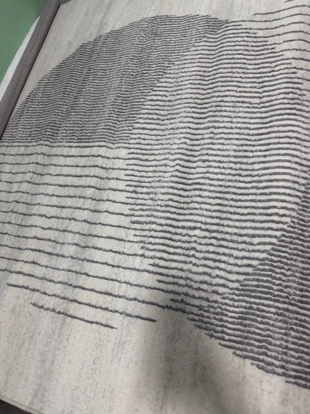 Alfombra Geométrica Abstracta Estilo Bohemio (160 x 215 cm)