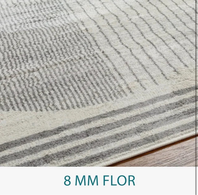 Alfombra Geométrica Abstracta Estilo Bohemio (160 x 215 cm)