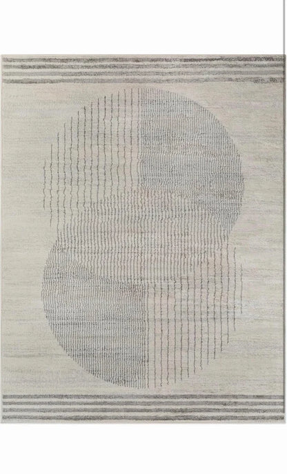 Alfombra Geométrica Abstracta Estilo Bohemio (160 x 215 cm)