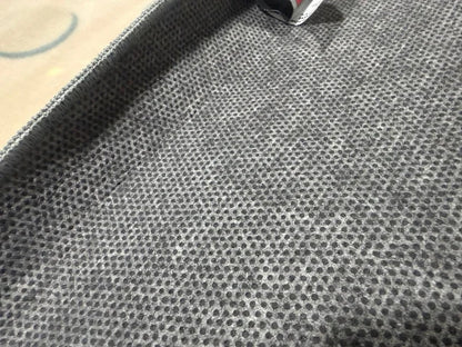 Alfombra Infantil Redonda León Dormilón Gris Chevron (ø 160 cm)