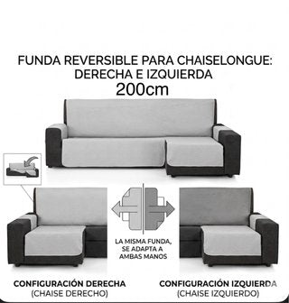 Cubre Chaise Longue Acolchado Martina Home (Modelo Milano) – Reversible