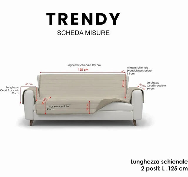 New 2-Seater Reversible Sofa Cover!