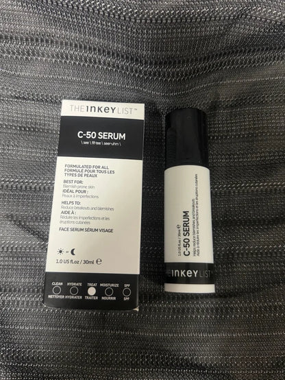 The INKEY List C-50 Serum NEW!