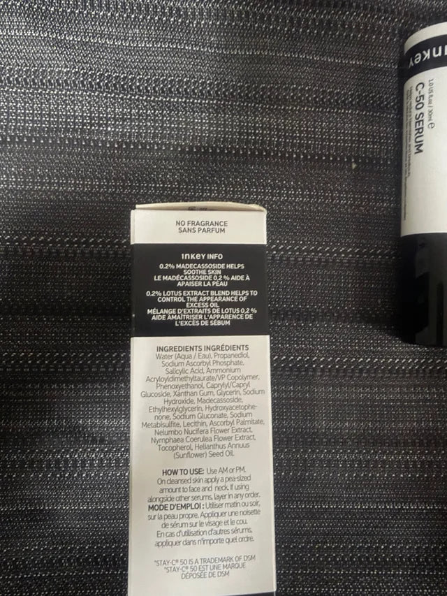 The INKEY List C-50 Serum NEW!